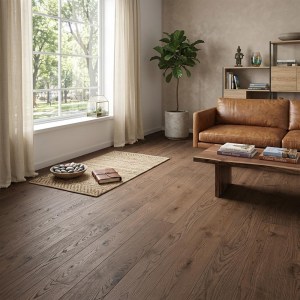 PARQUET PREFINITI - Rovere 1 Strip - Tostato - Verniciato Opaco - Spazzolato-2